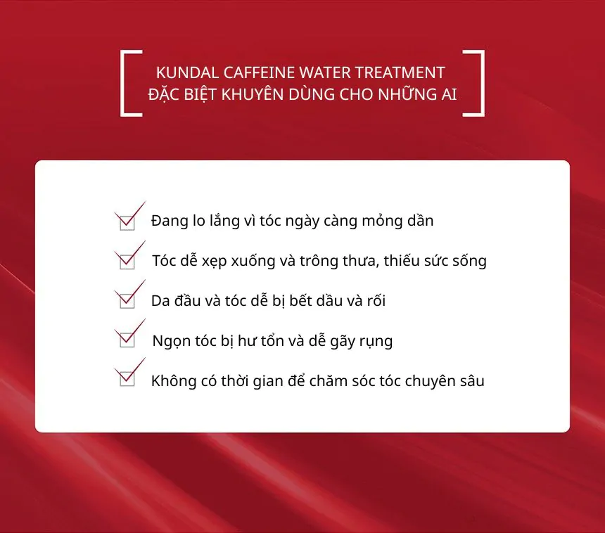 Nước Phục Hồi Da Đầu Và Ngăn Ngừa Rụng Tóc Kundal Caffeine 300ml