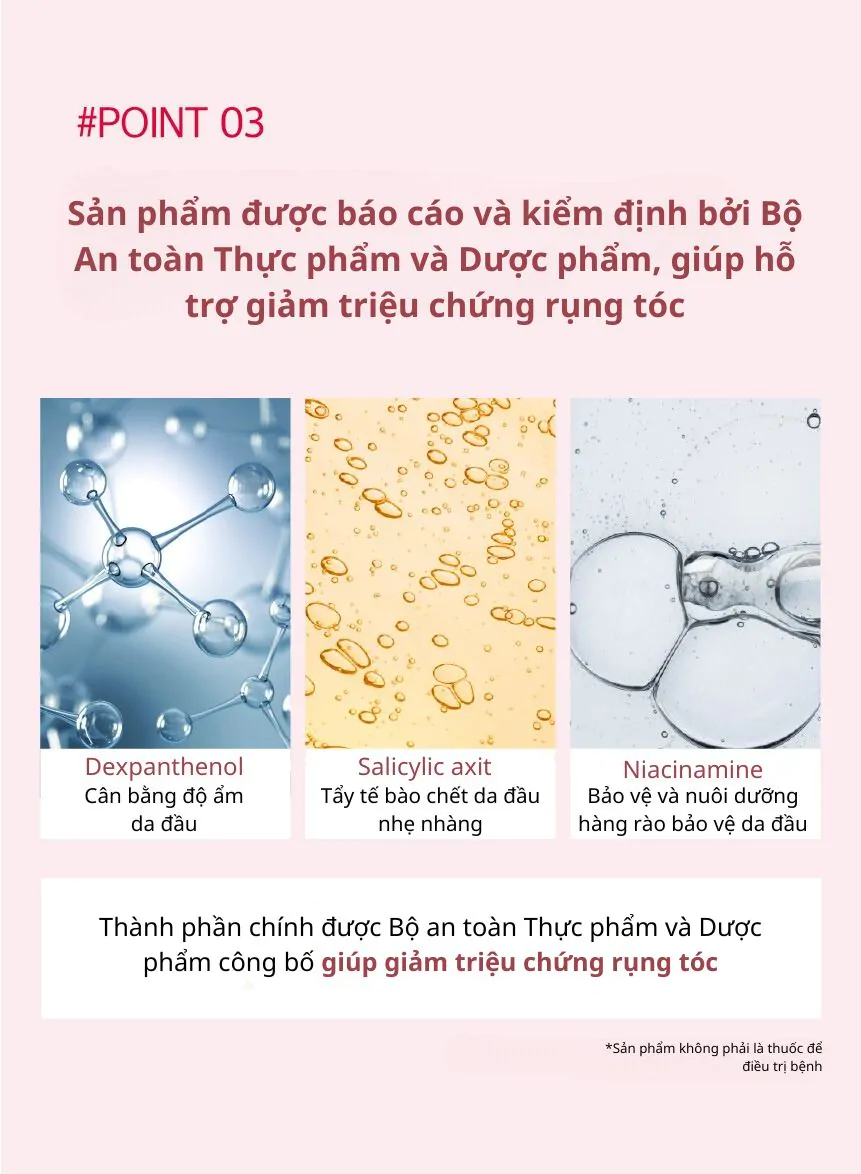 Dầu Gội Ngăn Ngừa Rụng Tóc KUNDAL Caffeine 500ml