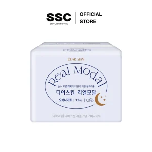 Băng vệ sinh Hàn Quốc REAL MODAL ban đêm có cánh 33cm Over night (12miếng/1gói)