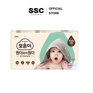 Tã/Bỉm dán Hàn Quốc BOSOMI Wonder X Wonder Step 1 sơ sinh (SS~4.5kg, 50miếng/1 bịch)