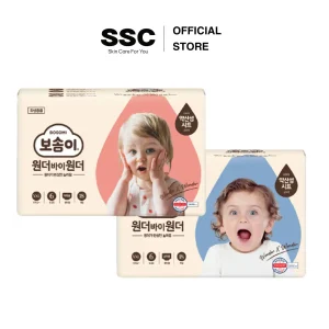 Tã/Bỉm quần Hàn Quốc BOSOMI Wonder X Wonder Step 6 cho bé trai/gái(XXL 17kg~, 18miếng/1bịch)