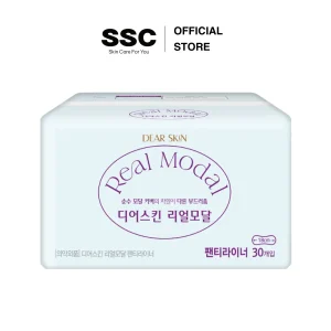Băng vệ sinh Hàn Quốc REAL MODAL hàng ngày không cánh 18cm Panty Liners (30miếng/1gói)