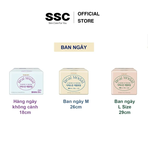 Băng vệ sinh Hàn Quốc REAL MODAL ban ngày có cánh 29cm L(14miếng/1gói) - Ảnh 4