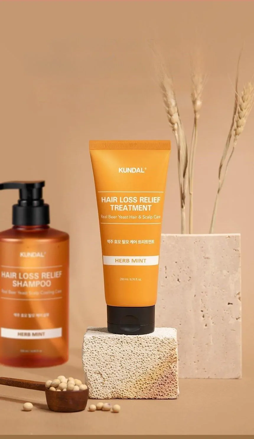 Dầu Xả Ngăn Ngừa Rụng Tóc KUNDAL REAL BEER YEAST 200ml
