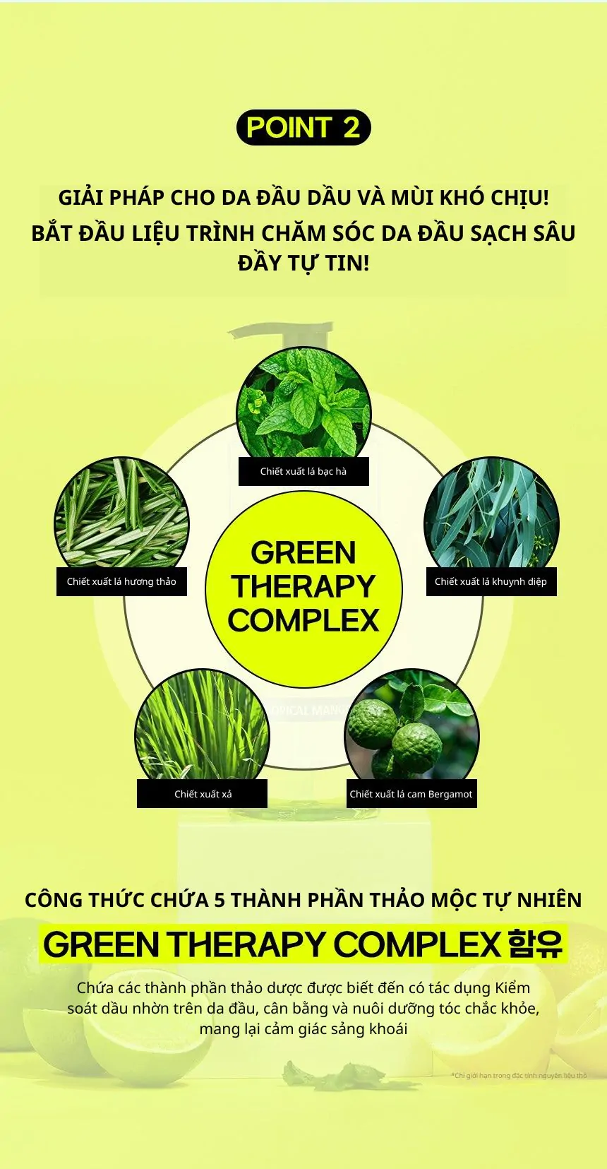 Dầu gội ngăn ngừa mùi da đầu Kundal 400ml