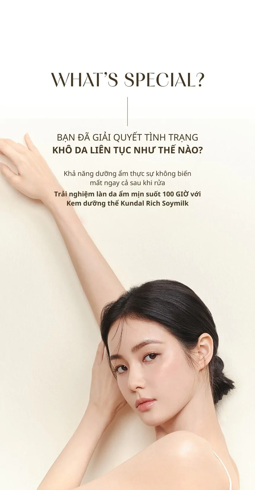 Kem Dưỡng Thể Kundal Rich Soymilk 200ml