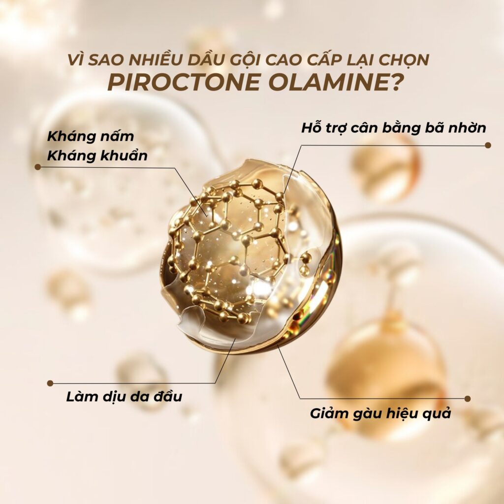 Vì Sao Nhiều Dầu Gội Cao Cấp Lại Chọn Piroctone Olamine?