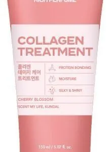 Dầu xả phục hồi tóc Collagen Kundal Rich Perfume -  Cherry Blossom 150ml