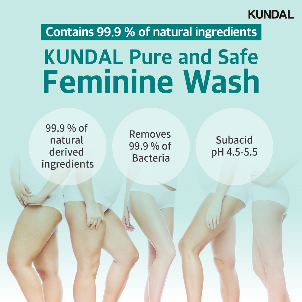 Dung dịch vệ sinh phụ nữ Kundal Pure & Safe 300ml