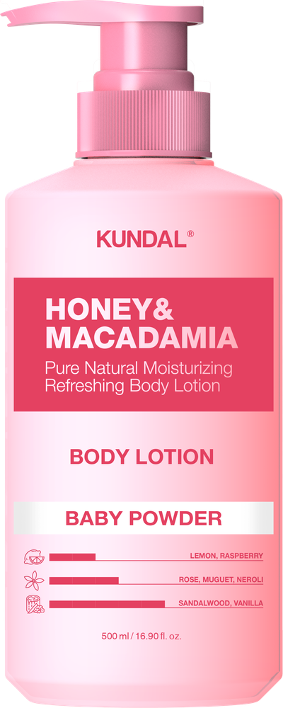 Sữa Dưỡng Thể Kundal Honey & Macadamia 500ml