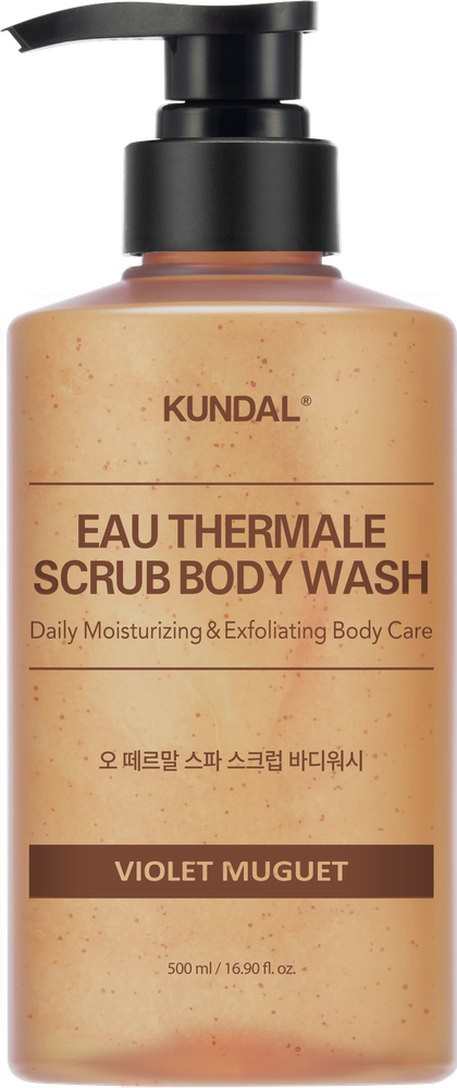 Sữa Tắm Tẩy Tế Bào Chết Cơ Thể Kundal Eau Thermale 500ml