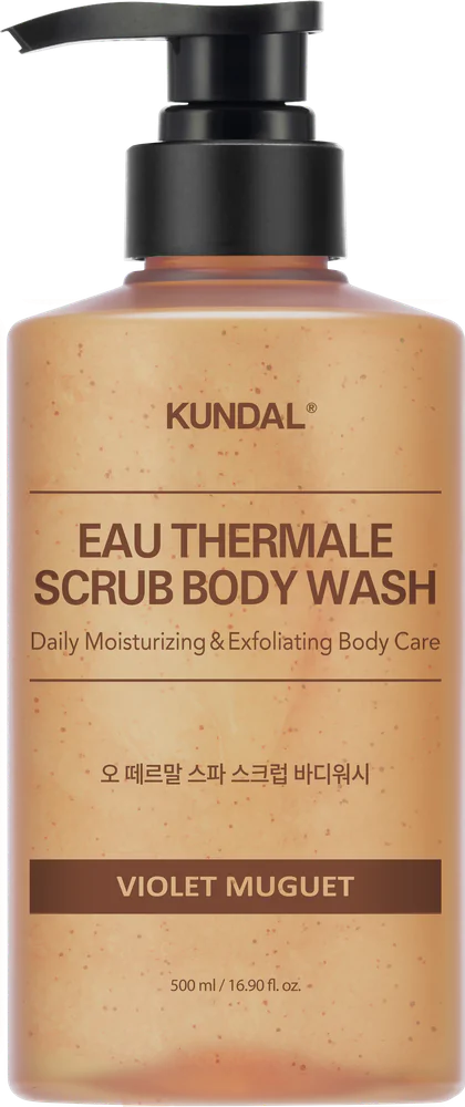 Sữa Tắm Tẩy Tế Bào Chết Cơ Thể Kundal Eau Thermale 500ml