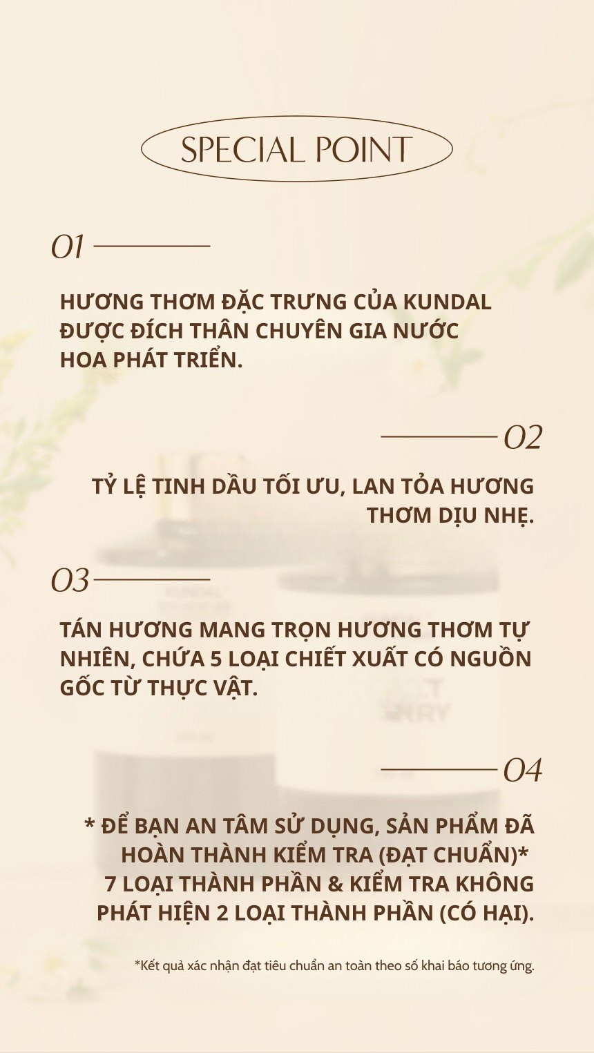 Tinh dầu thơm phòng KUNDAL Rich Perfume 250ml