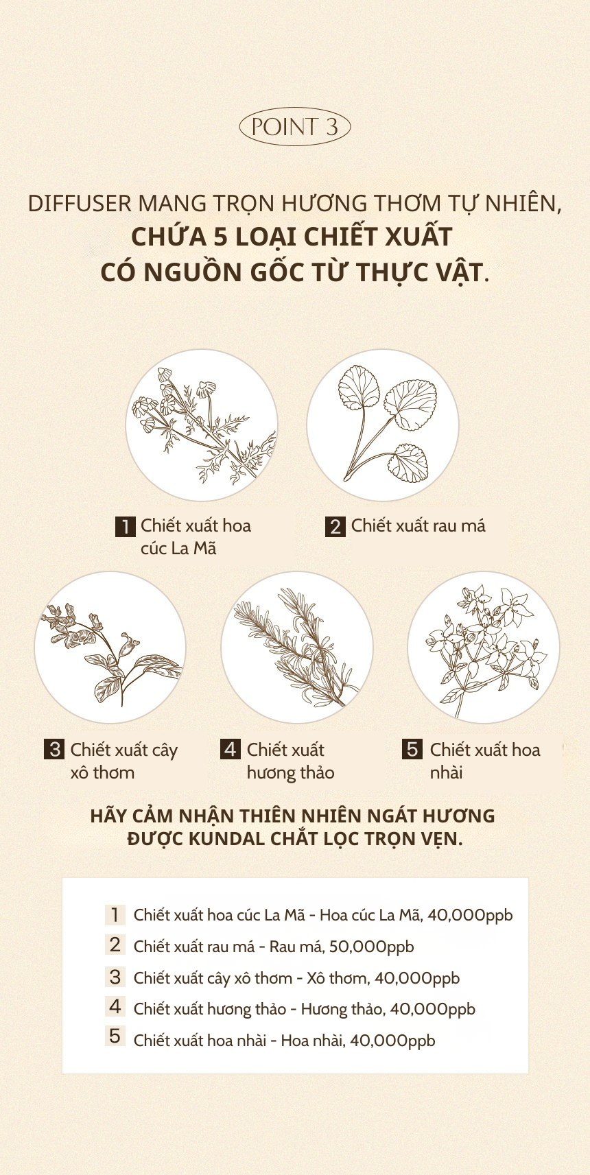 Tinh dầu thơm phòng KUNDAL Rich Perfume 250ml