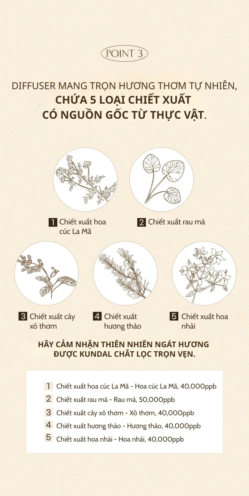 Tinh dầu thơm phòng KUNDAL Rich Perfume 250ml