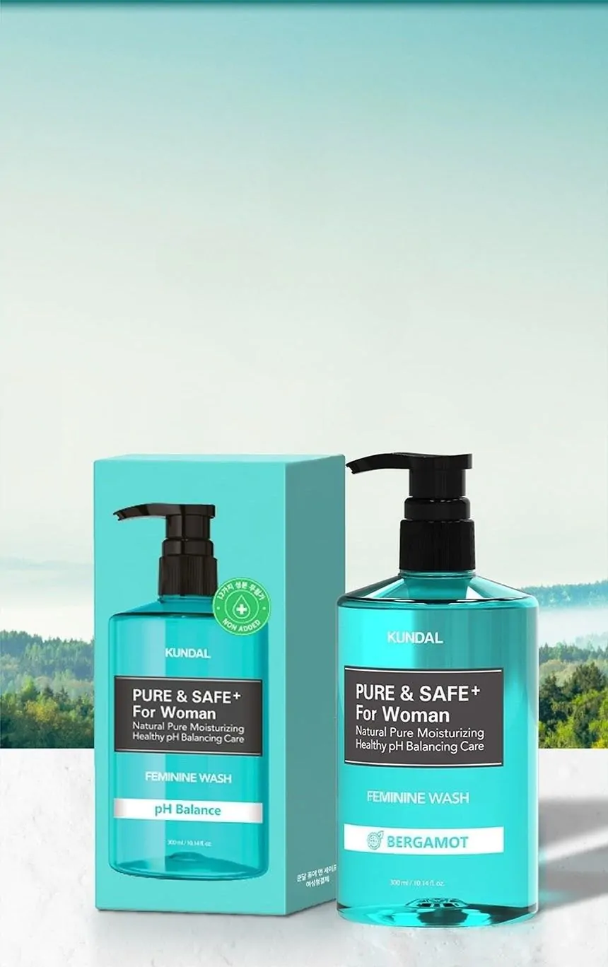 Dung dịch vệ sinh phụ nữ Kundal Pure & Safe 300ml
