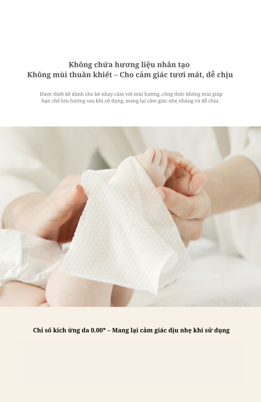 Khăn Ướt BABY CARE COCO Hàn Quốc 100Tờ/352G