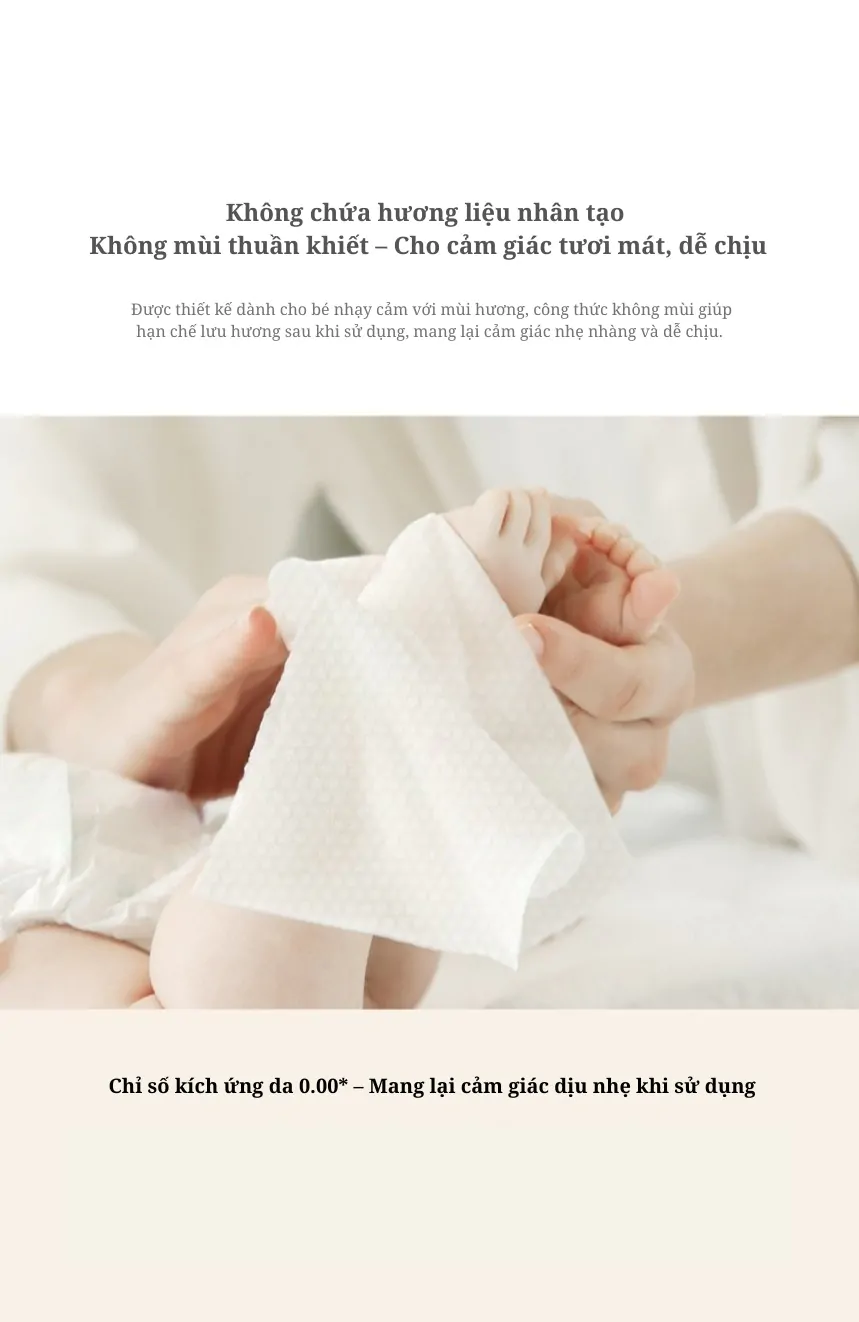 Khăn Ướt BABY CARE SIGNATURE Hàn Quốc 70Tờ/370G
