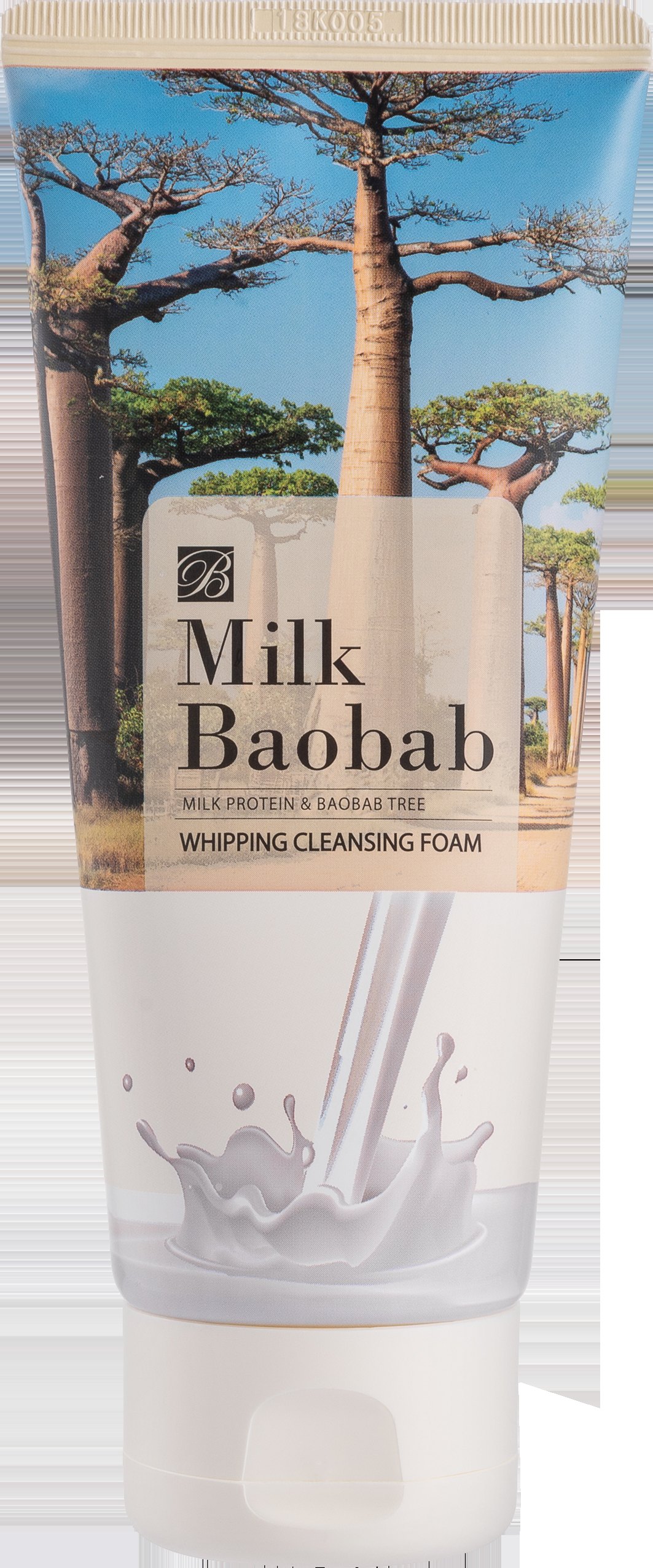 Sữa rửa mặt tạo bọt MILK BAOBAB 120ml