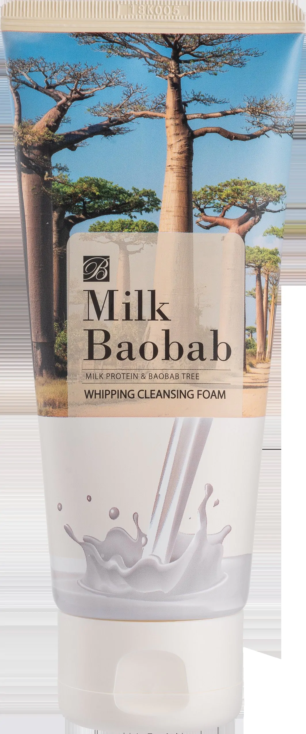 Sữa rửa mặt tạo bọt MILK BAOBAB 120ml