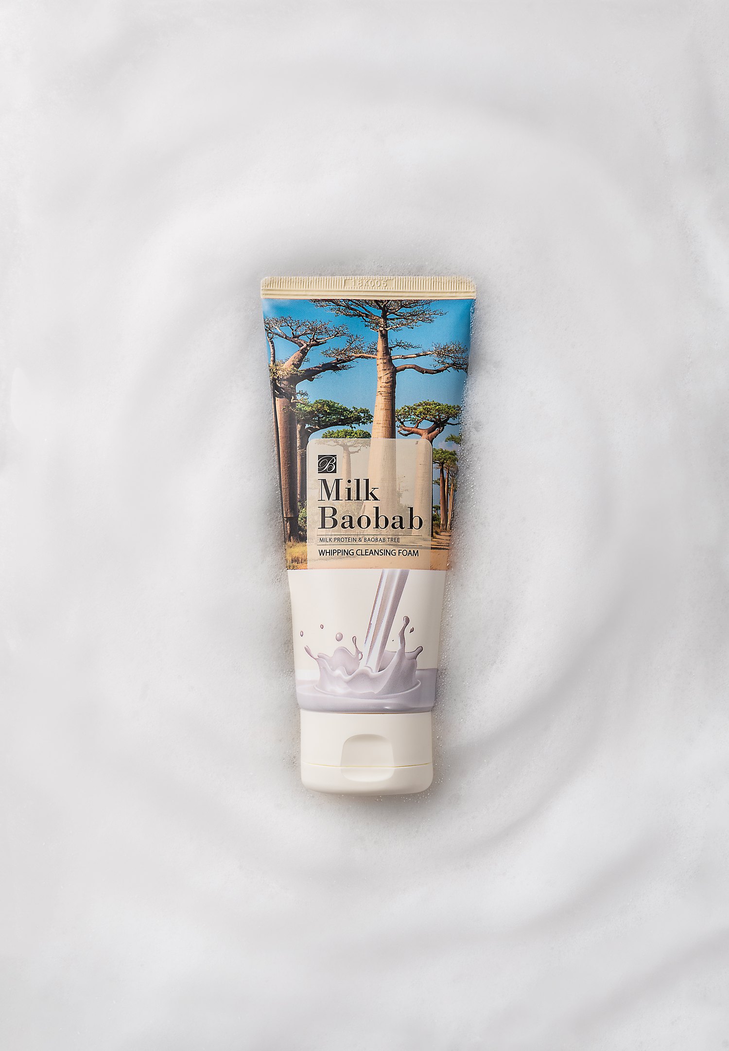 Sữa rửa mặt tạo bọt MILK BAOBAB 120ml