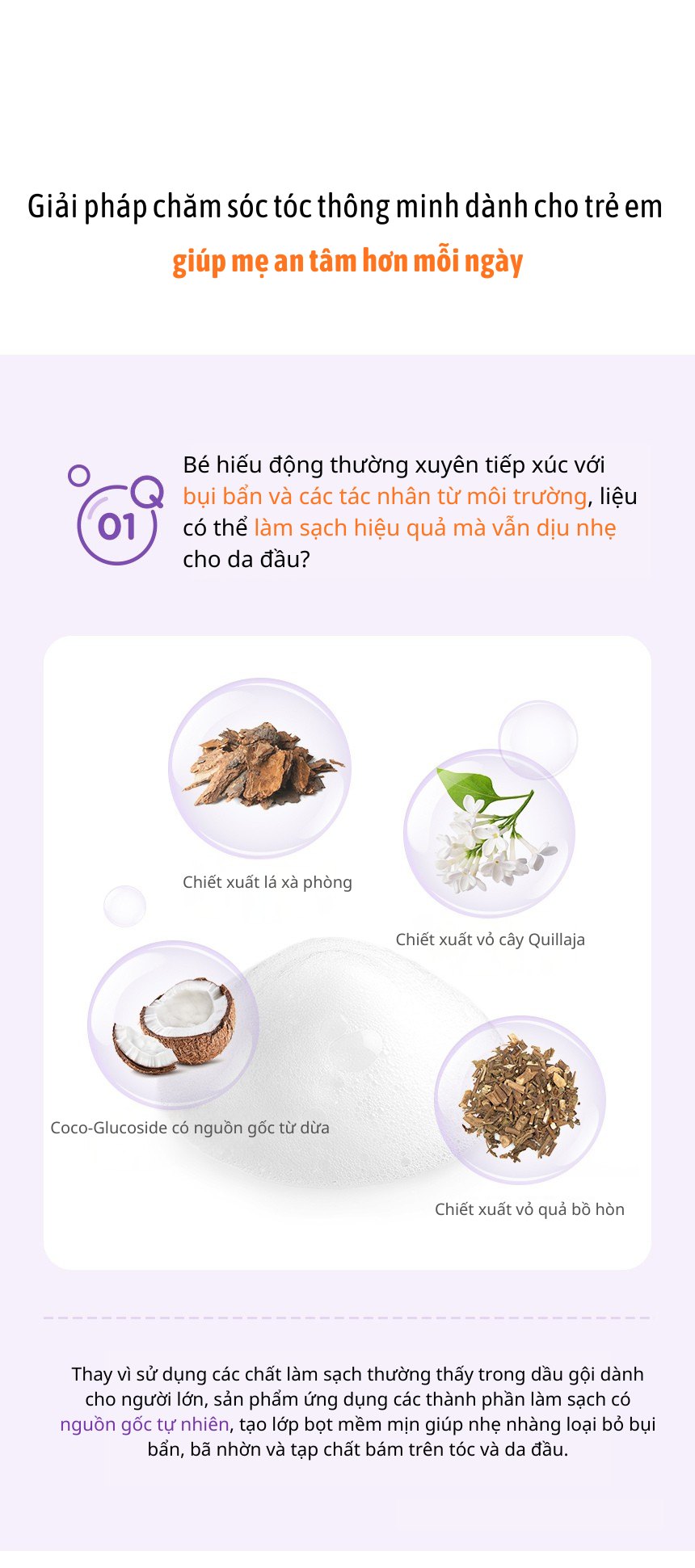 Dầu gội cho bé & trẻ em MILK BAOBAB 500ml