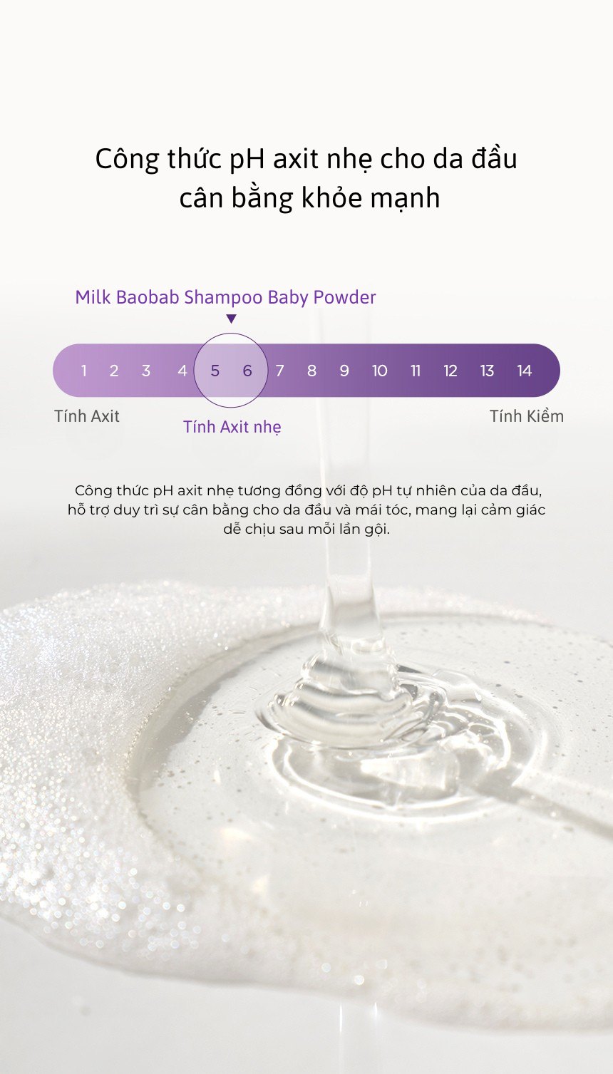 Dầu gội MILK BAOBAB - Baby Powder 1000ml