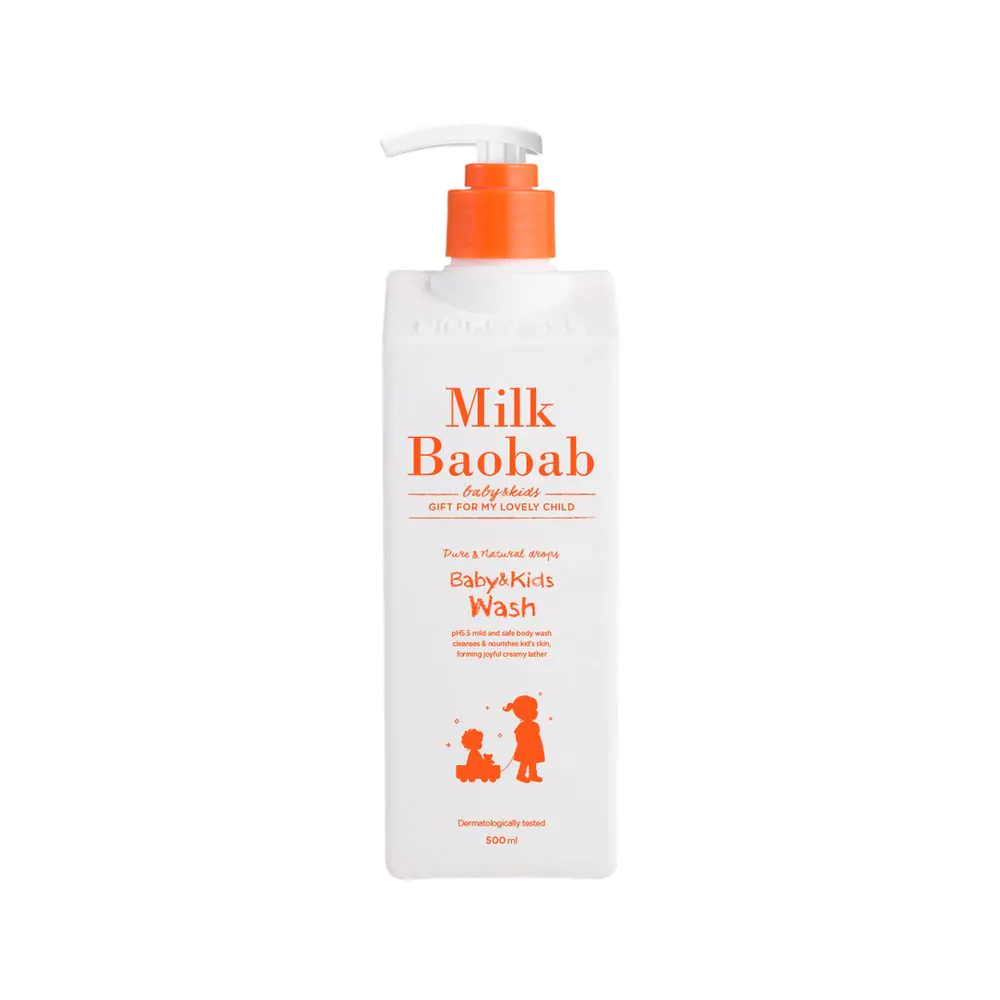 Sữa tắm gội cho bé & trẻ em MILK BAOBAB 500ml