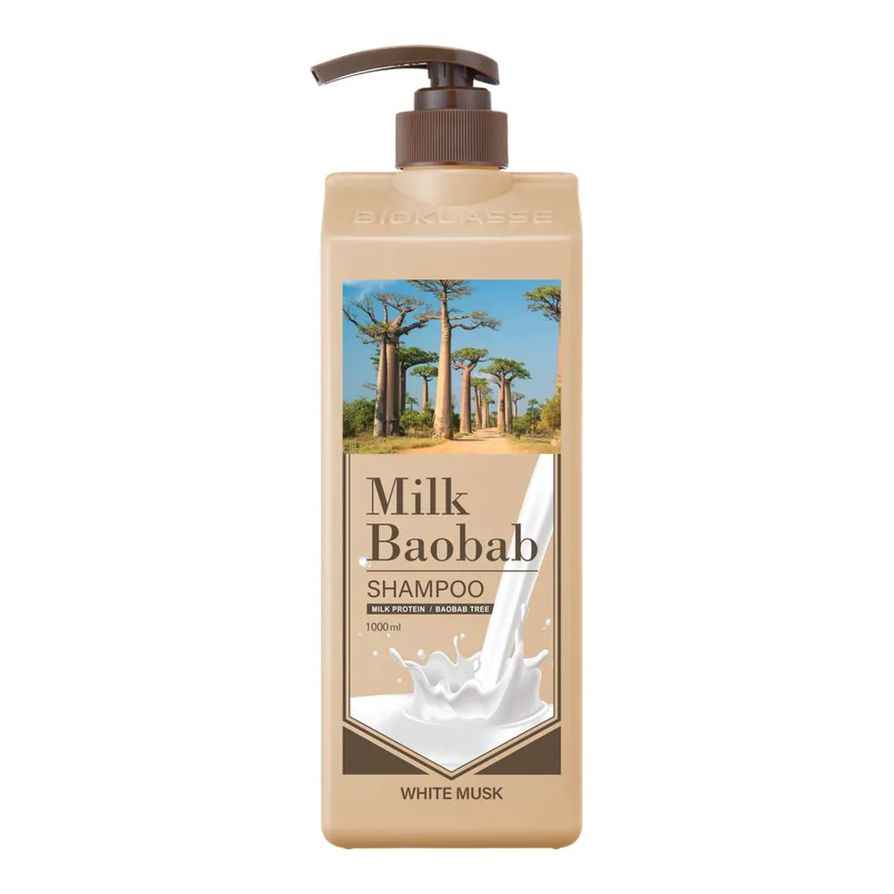 Dầu gội MILK BAOBAB - White Musk 1000ml