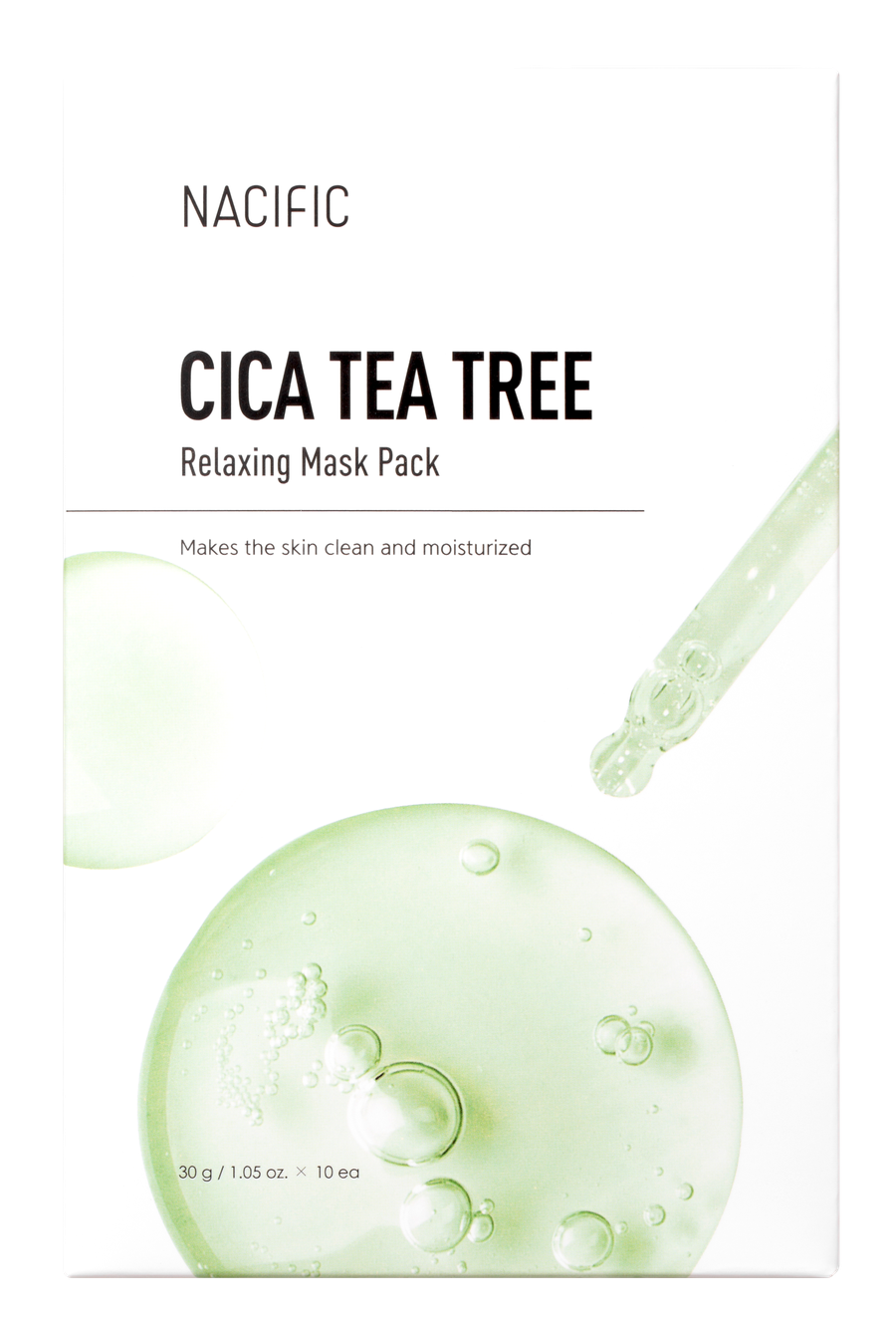 Mặt nạ làm dịu da Nacific Cica Tea Tree 30g