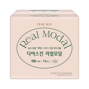 Băng vệ sinh Hàn Quốc REAL MODAL ban ngày có cánh 29cm L(14miếng/1gói)