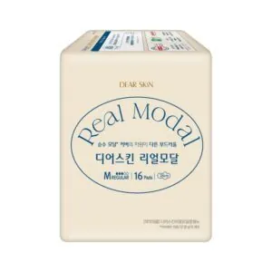 Băng vệ sinh Hàn Quốc REAL MODAL ban ngày có cánh 26cm M (16miếng/1gói)