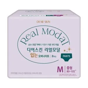 Băng vệ sinh dạng quần Hàn Quốc Real Modal Size M / Size L (8miếng/1gói)