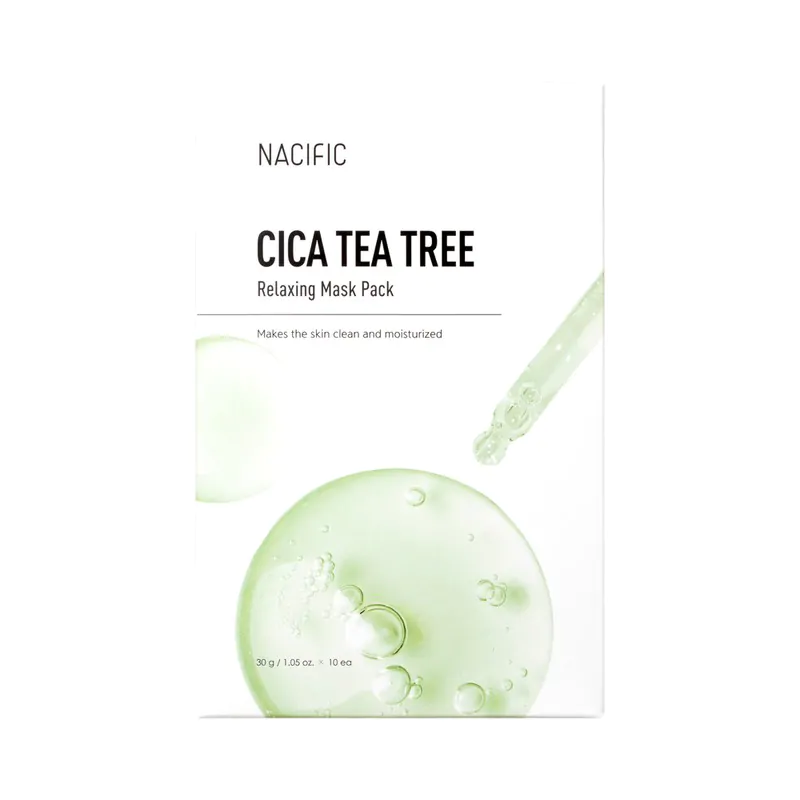 Mặt nạ làm dịu da Nacific Cica Tea Tree 30g