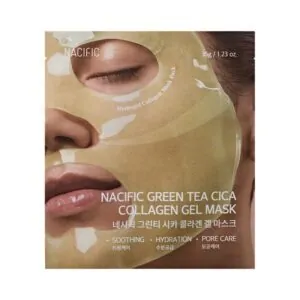 Mặt nạ thạch Collagen Trà Xanh Nacific Cica 35g