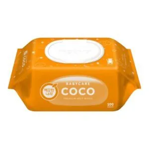 Khăn Ướt BABY CARE COCO Hàn Quốc 100Tờ/352G