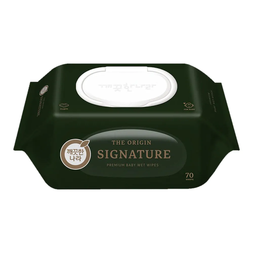 Khăn Ướt BABY CARE SIGNATURE Hàn Quốc 70Tờ/370G