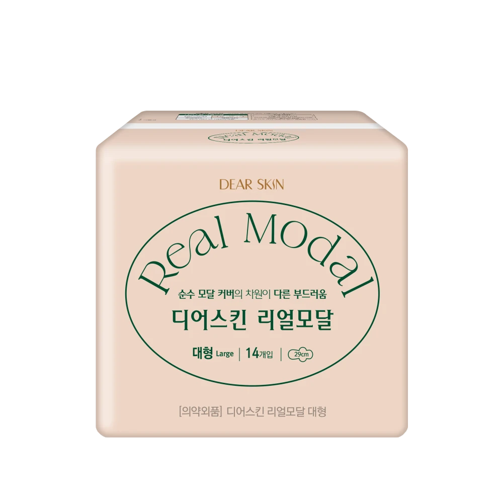 Băng vệ sinh REAL MODAL ban ngày có cánh 29cm L(14miếng/1gói)