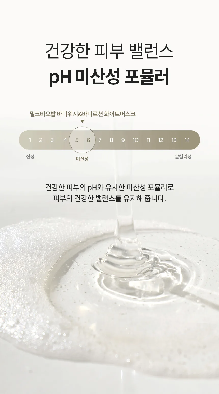 밀크바오밥 바디워시 - 화이트머스크 상세 이미지