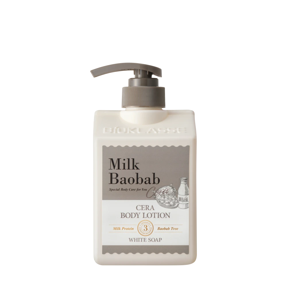 Sữa dưỡng thể MILK BAOBAB Cera - White Soap 600ml