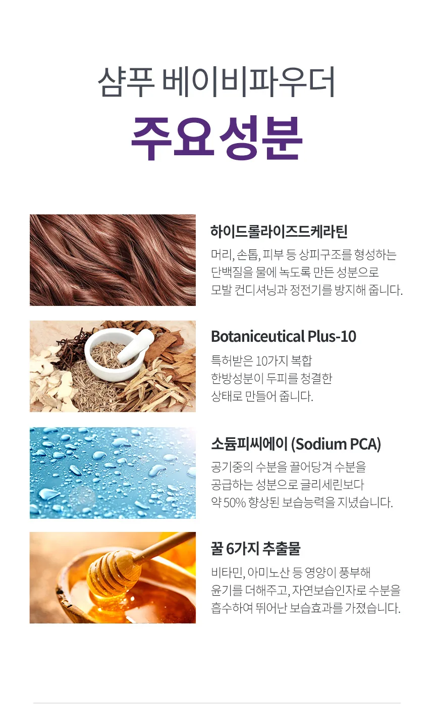 밀크바오밥 세라 샴푸 - 베이비파우더 상세 이미지
