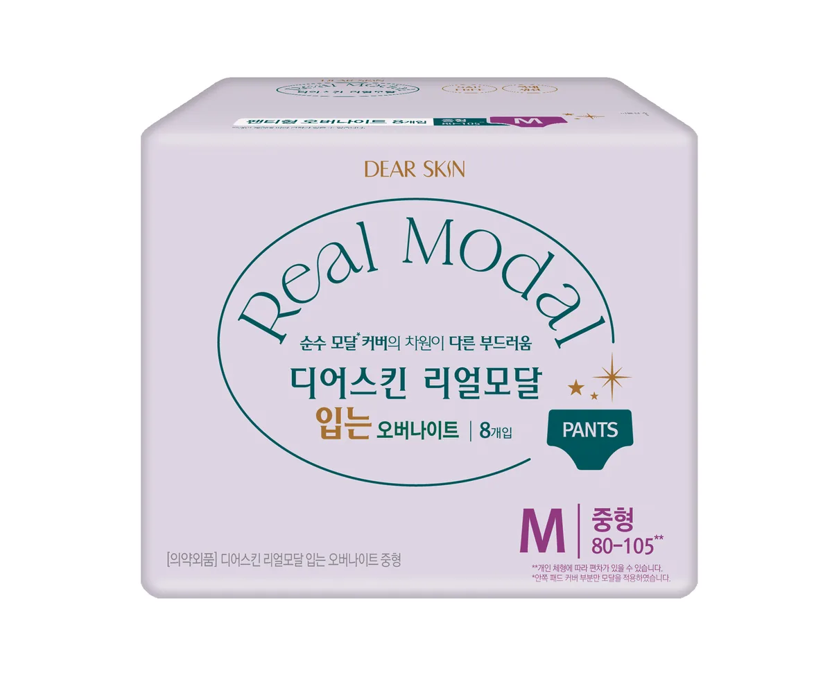 디어스킨 리얼모달 입는 오버나이트 (M·L) 3