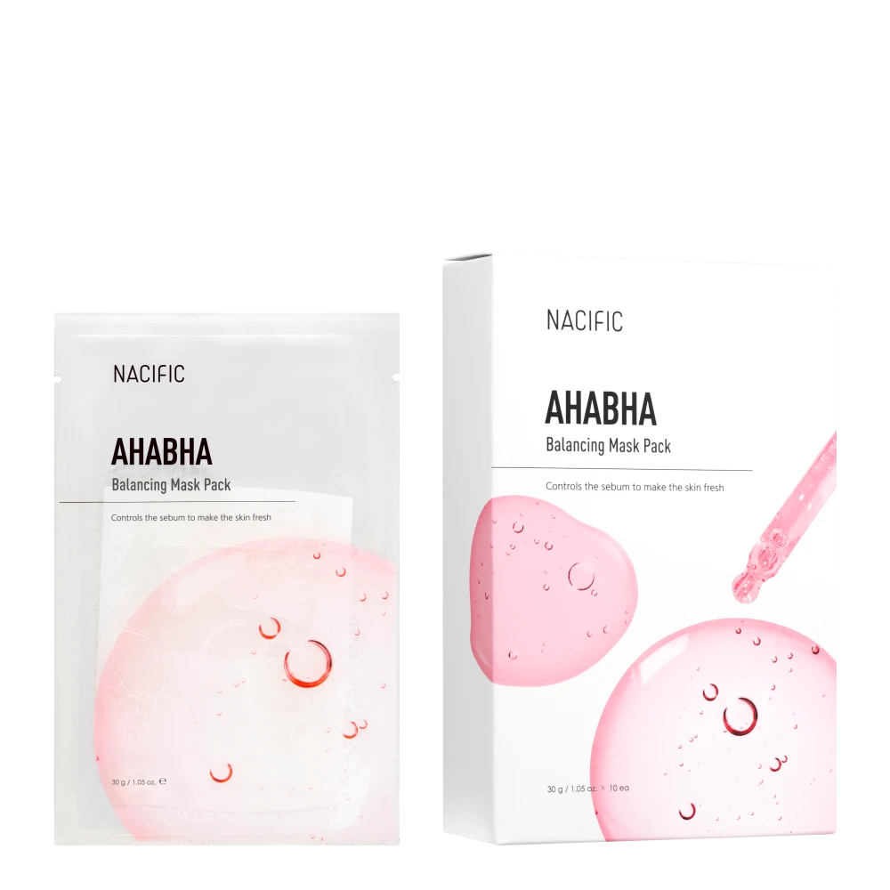 네시픽 AHA BHA 밸런싱 마스크팩