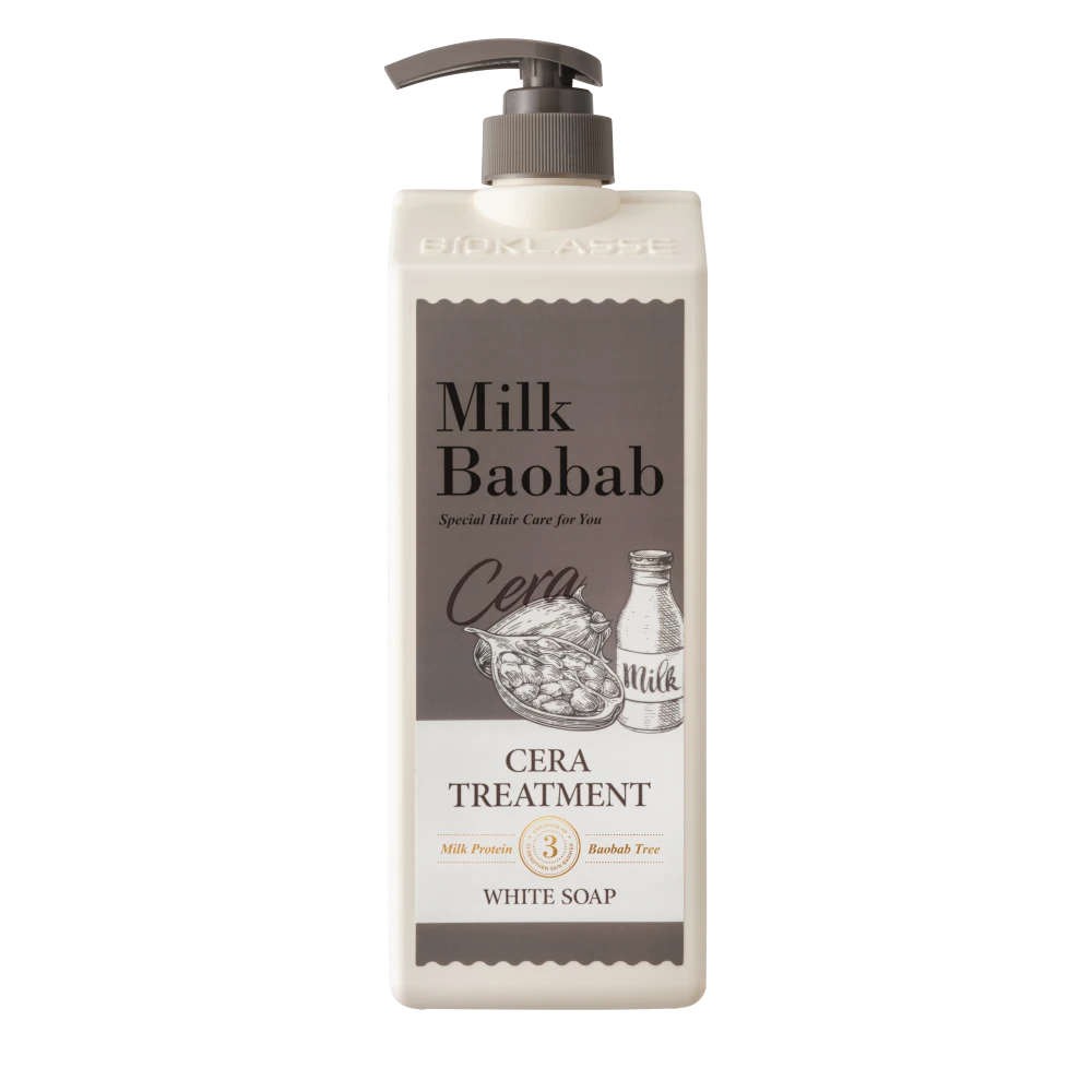 Dầu xả MILK BAOBAB Cera - White Soap 1200ml