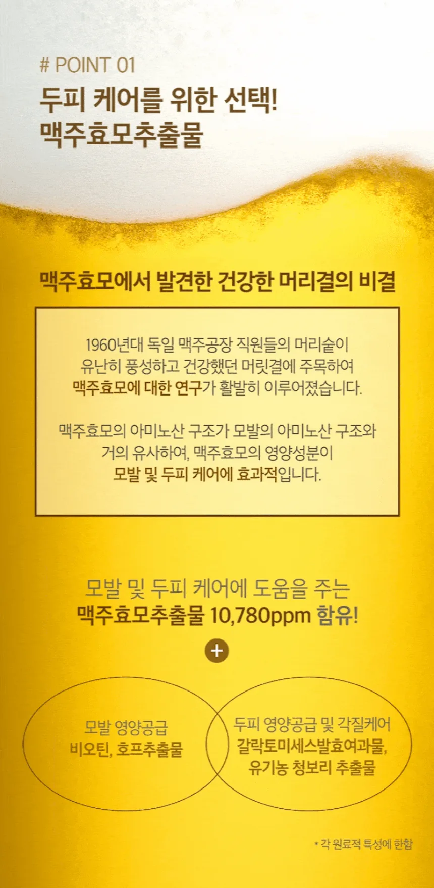쿤달 맥주효모 탈모케어 샴푸 상세페이지 4