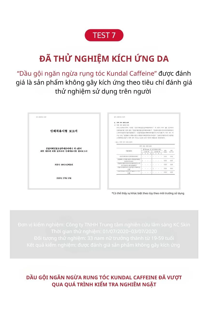 쿤달_카페인_탈모케어샴푸 chi tiết 19
