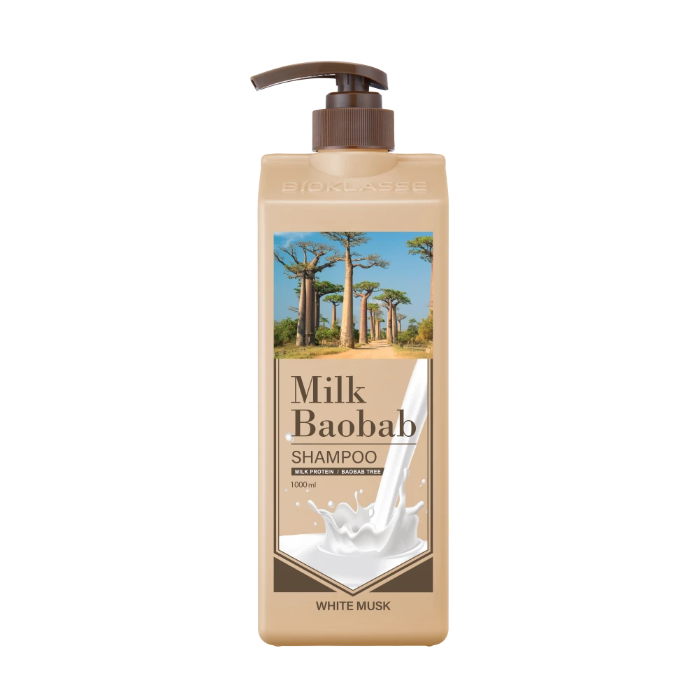 Dầu gội MILK BAOBAB - White Musk 1000ml