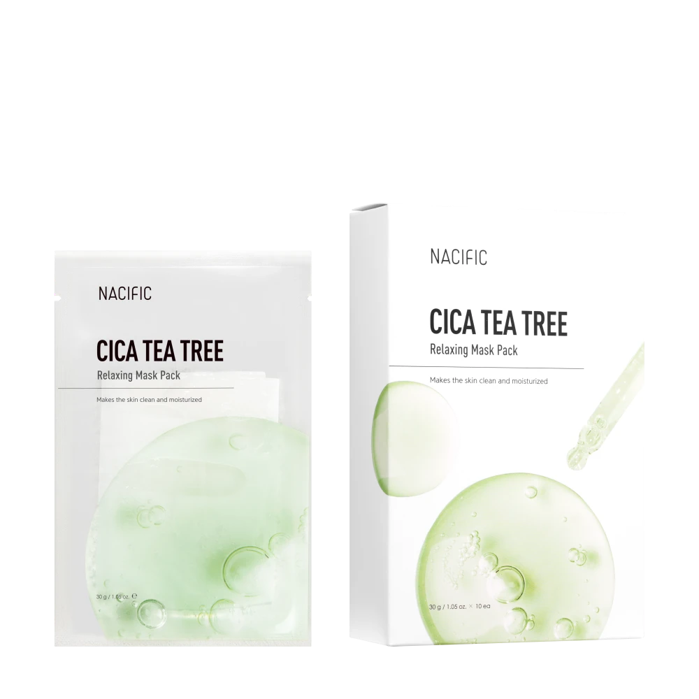Mặt nạ làm dịu da Nacific Cica Tea Tree 30g