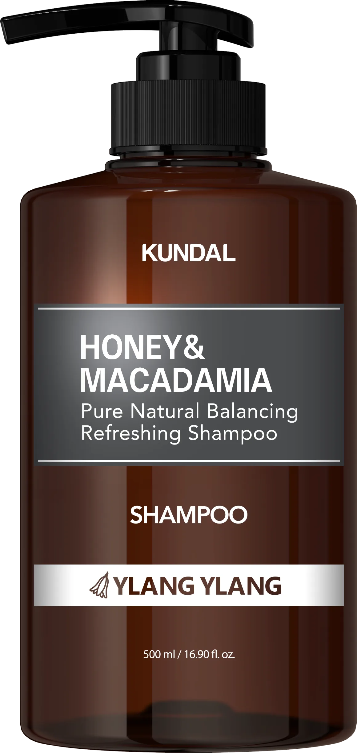 Dầu Gội Cân Bằng Tự Nhiên KUNDAL Honey&Maca - Baby Powder 500ml