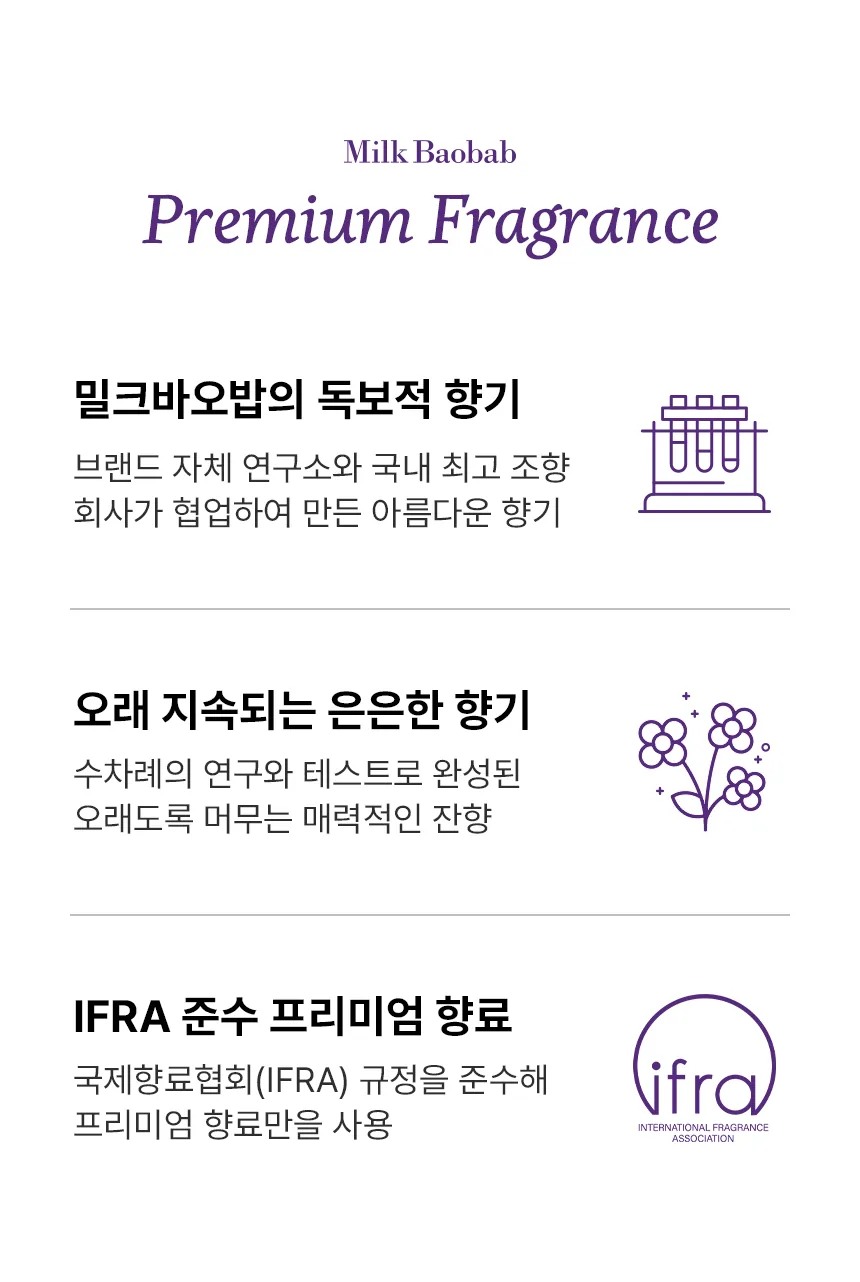 밀크바오밥 샴푸 - 베이비파우더 상세 이미지